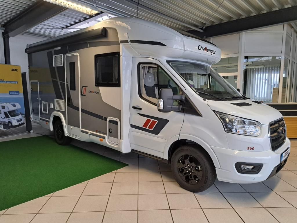 Autohaus Zimpel -  Challenger 260 Modelljahr 25 LithiumBatterie+Solar+Markise