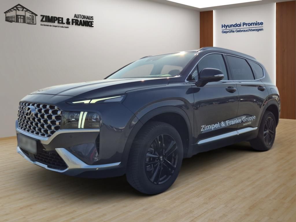 Erstes Annaberger Autohaus -  Hyundai Santa Fe HEV, Allrad, Leder,  SHZ und Lüftung, L