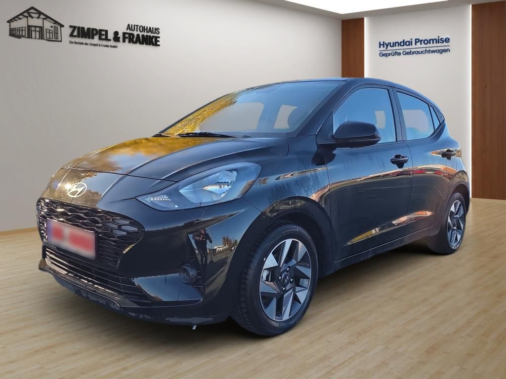 Erstes Annaberger Autohaus -  Hyundai i10 Trend, 8fach bereift, Navi, Klima, Rückfahrk - Bild 1