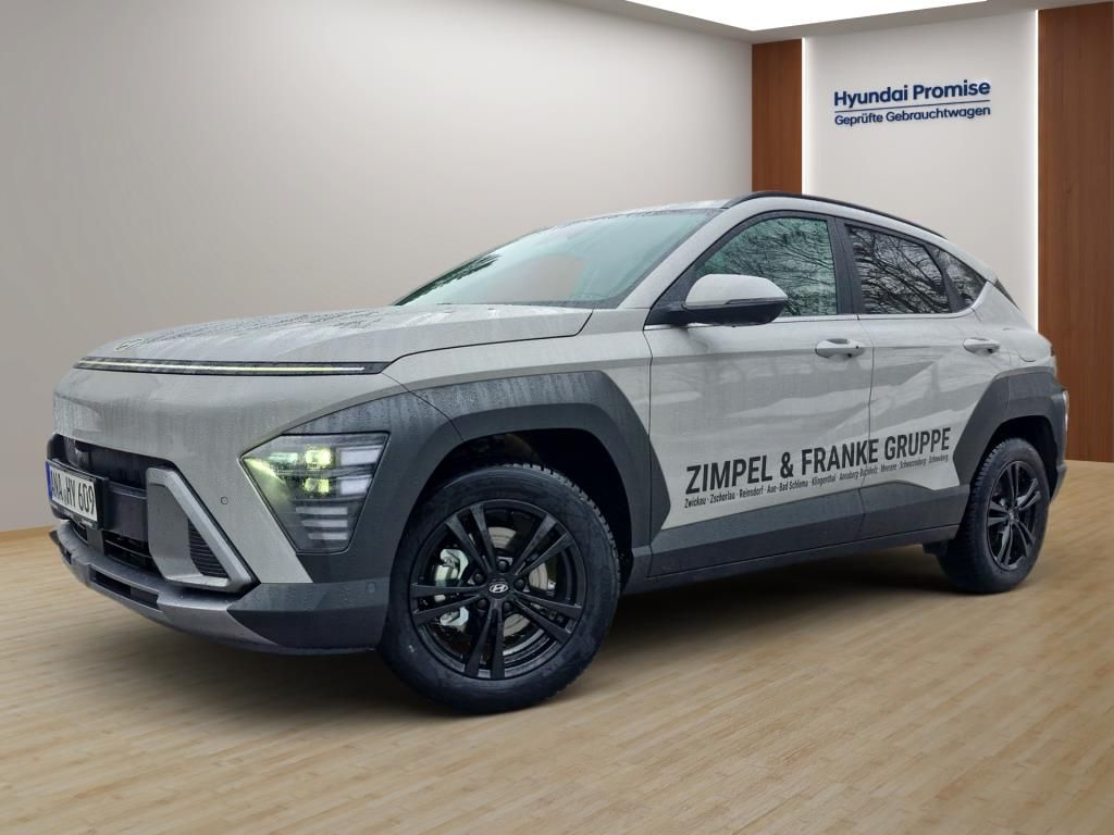 Autohaus Zimpel -  Hyundai Kona Trend AT Sitzheizung+Navi+360-Kamera - Bild 1