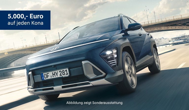 Hyundai Kona Leasing-Angebot bis 30.09.2024 nur 179 Euro monatlich ohne Anzahlung