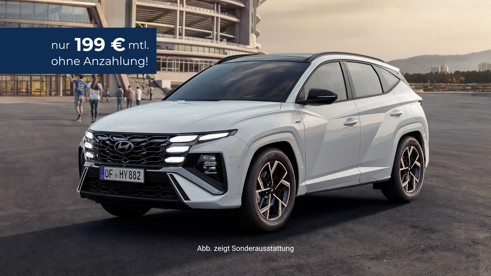 Hyundai Tucson Leasing-Angebot bis 30.09.2026 nur 199 Euro monatlich ohne Anzahlung