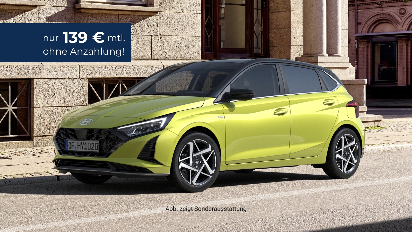 Hyundai i20 Leasing Angebot bis 30.09.2026 nur 139 Euro monatlich ohne Anzahlung