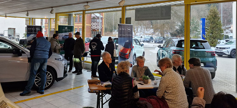 Leapmotor, die neue Automarke bei der Zimpel & Franke Gruppe und von großem Interesse auf unserer Veranstaltung im Klingenthaler Autohaus.