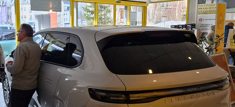 Leapmotor, die neue Automarke bei der Zimpel & Franke Gruppe und von großem Interesse auf unserer Veranstaltung im Klingenthaler Autohaus.