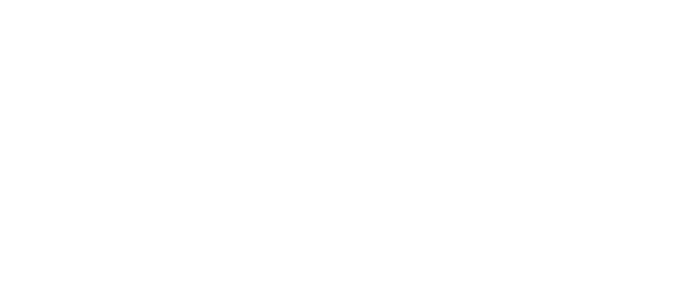 oder zur günstigen Monatsrate von 239,- €