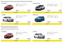 Opel Rent Autovermietung bei Zimpel & Franke