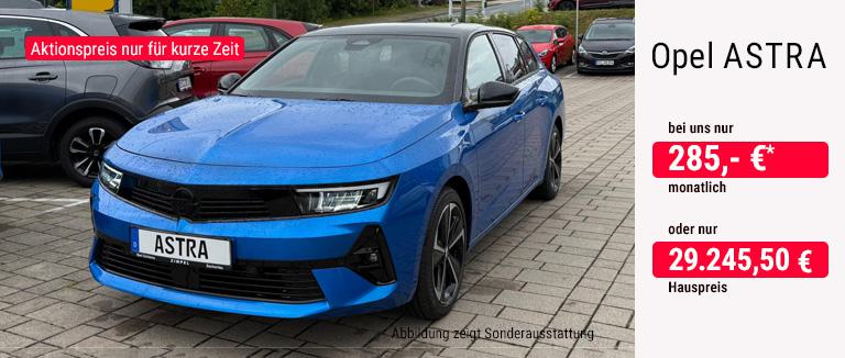 Ein neues Rotstift-Angebot für Sie. Nur für kurze Zeit - unser sofort verfügbarer Opel Astra Sports Tourer.