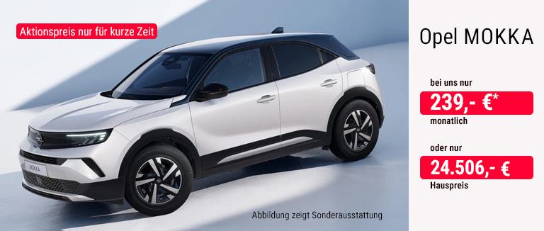Opel Mokka Elegance 1.2 T 100 kW (136 PS) für kurze Zeit zum Angebots - Preis