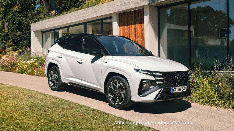 Hyundai TUCSON 1.6 T-GDI N Line, 7-Gang-Doppelkupplungsgetriebe, 110 kW (150 PS)