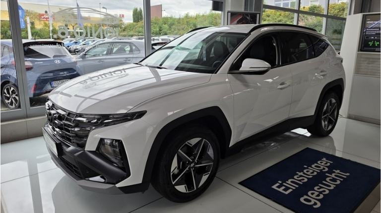 Hyundai TUCSON FL 1.6 T-GDI (150 PS) 7-DCT Trend | weiß